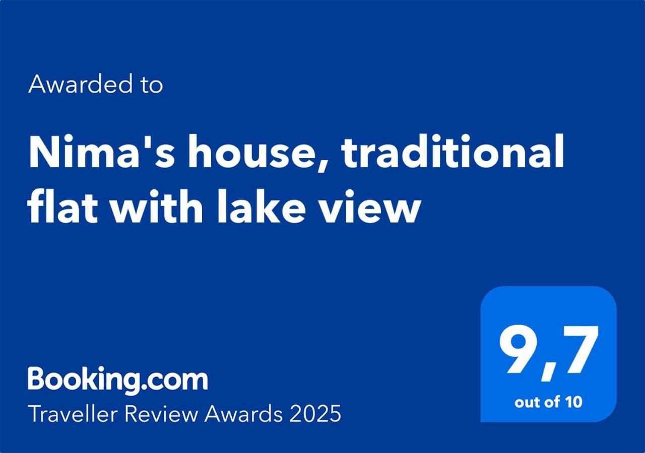 Nima'S House, Traditional Flat With Lake View Aitoliko Luaran gambar